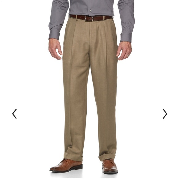 Croft&Barrow, straight fit, size 30x32, khaki, brand new, mens pant - Picture 1 of 6